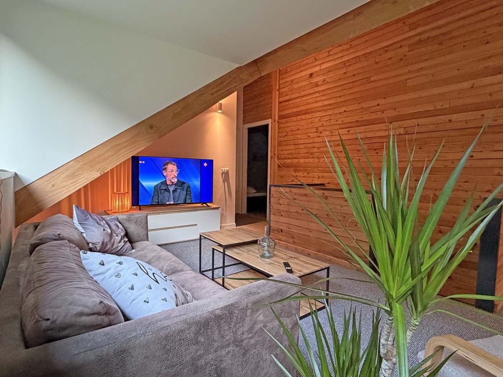 Chalet Presseggersee 5 comfortabele slaapkamers met 2 persoons boxspring bed